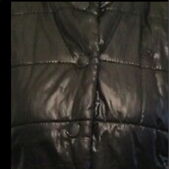 Black Converse One Star LOGO Puffer Vest XS - Picture 2 of 6